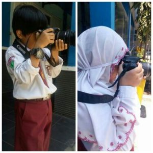 Fotografi Siswa SDM 6 Gadung Surabaya Beraksi