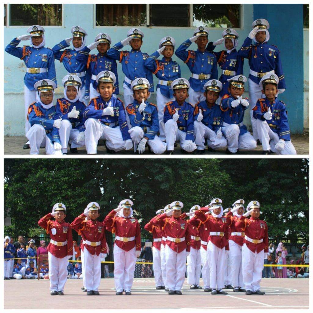 Tim Paskib SD Muhammadiyah 6 Surabaya