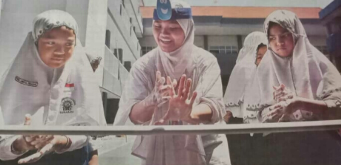 Begini Cuci Tangan yang Betul