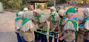 Ikuti Perkemahan Tangguh, 'Ujian' Tim HW di Alam