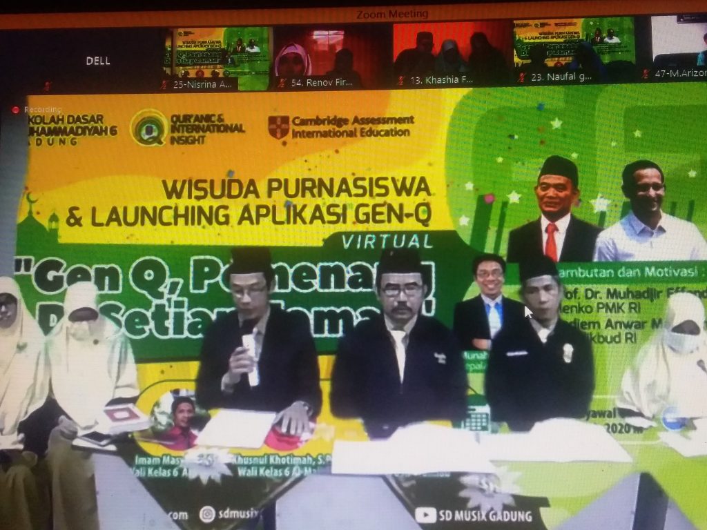 Sekolahku Launching Aplikasi Gen Q