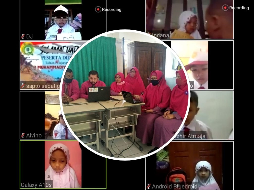 Guru hebat dan Inspiratif Pembelajaran via daring sukses