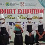 Kelompok Fisham pridusen Minyak Sakti dalam UKK SD Musix Surabaya (Basirun/PWMU.CO)