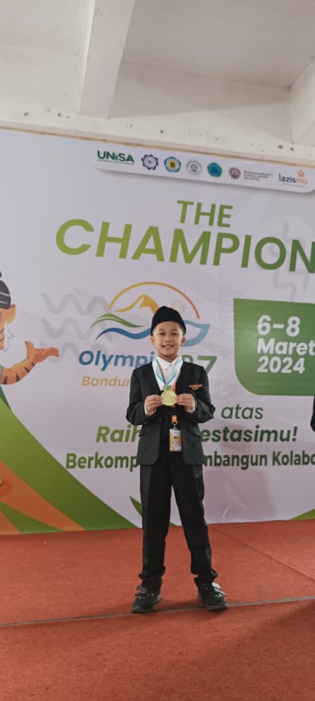 Siswa SD Musix Raih Emas Olympicad 2024