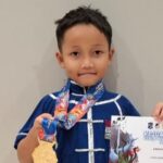 Siswa SD Musix Emr Van Adb Juara Wushu Nasional 2026